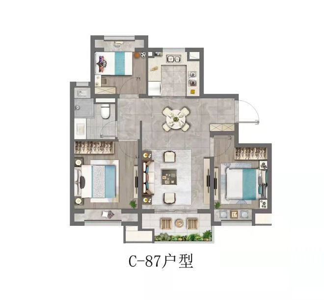 云湖壹号售楼处官方网站-金山保利云湖壹号楼盘评测(图4)